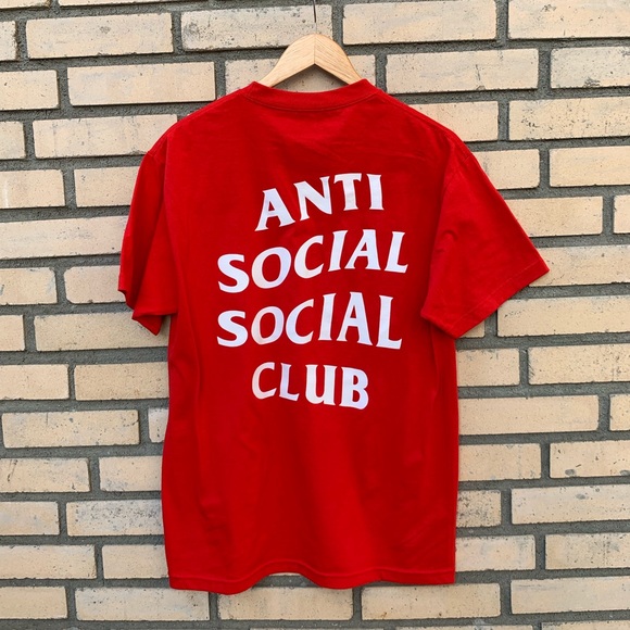 RED ASSC TOKYO LOGO T-SHIRT - Picture 4 of 7